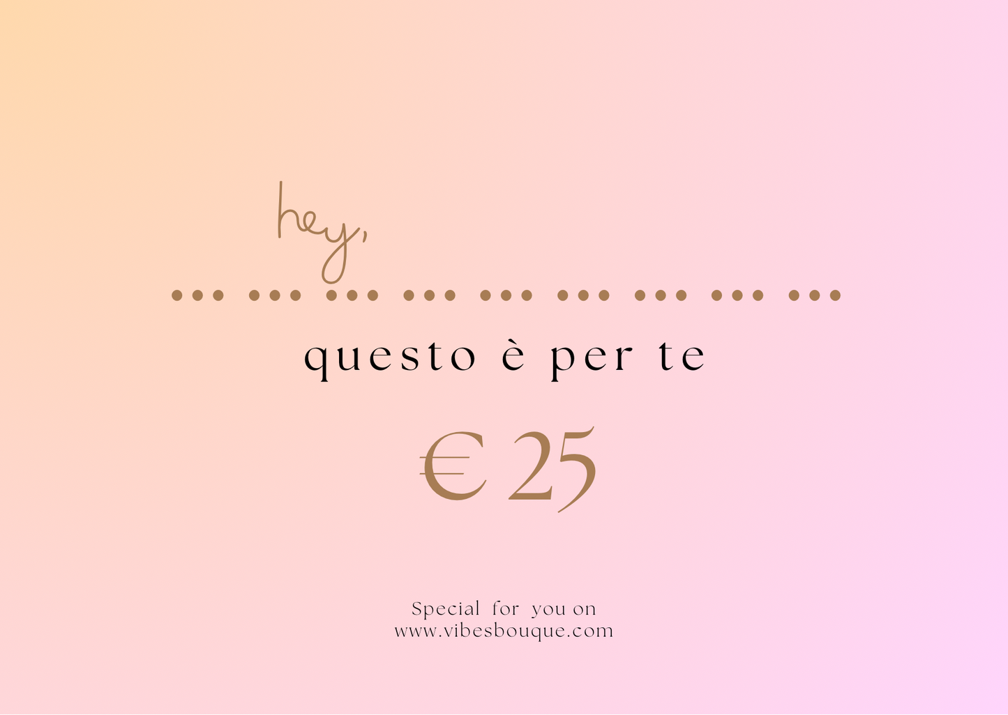 VIBES e-Gift CARD